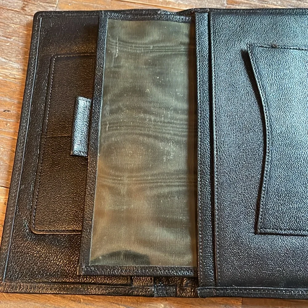 Vintage Viking Leather Bifold Wallet Made in England🖤